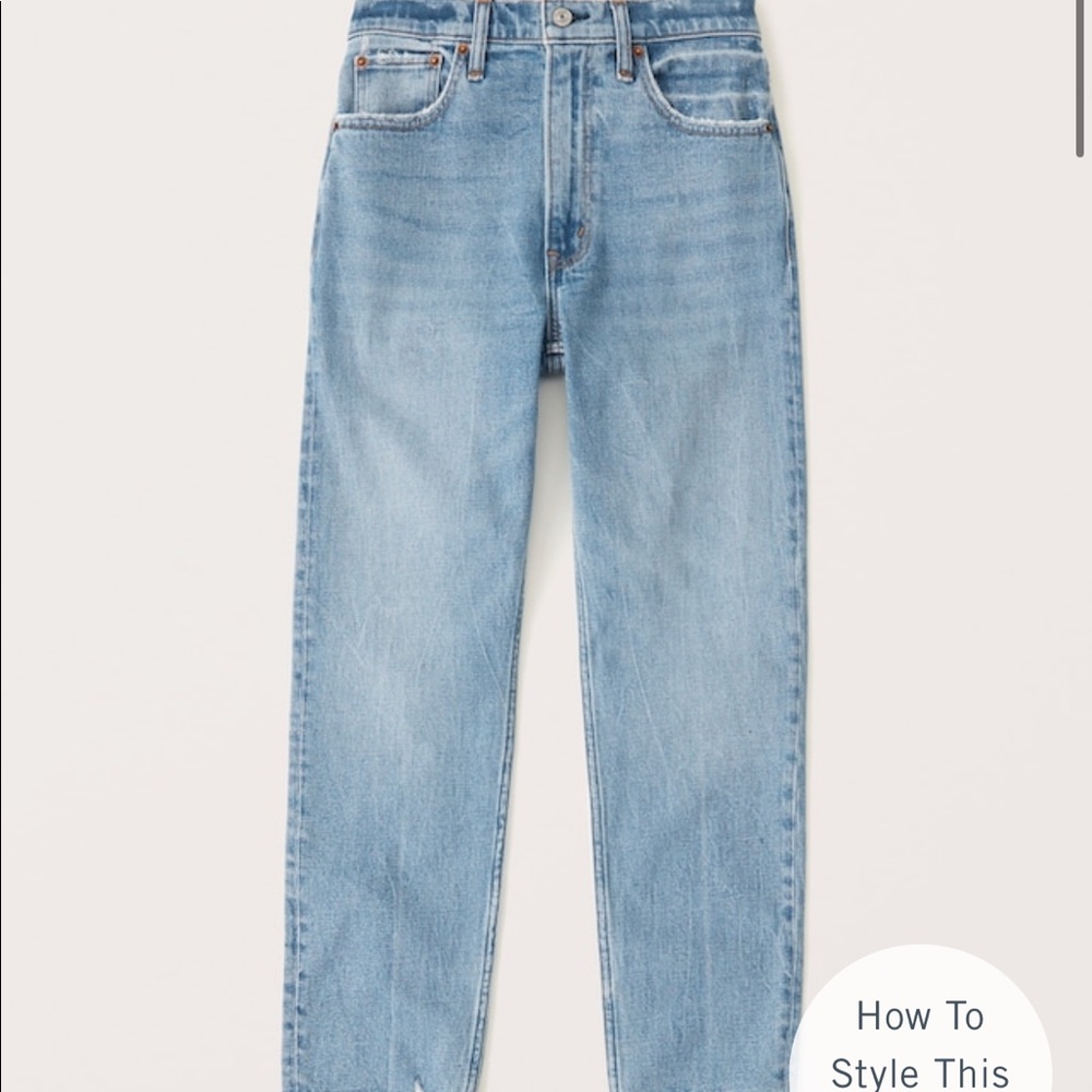 ABERCROMBIE | High Rise Mom Jeans